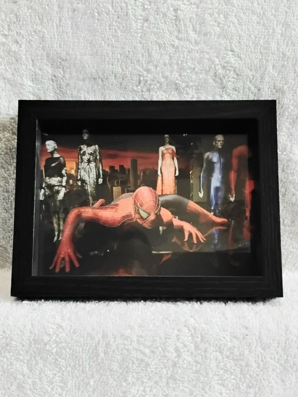 3/$30 5" x 7" Framed Spider-Man Spidey-Wear Custom Pic!!